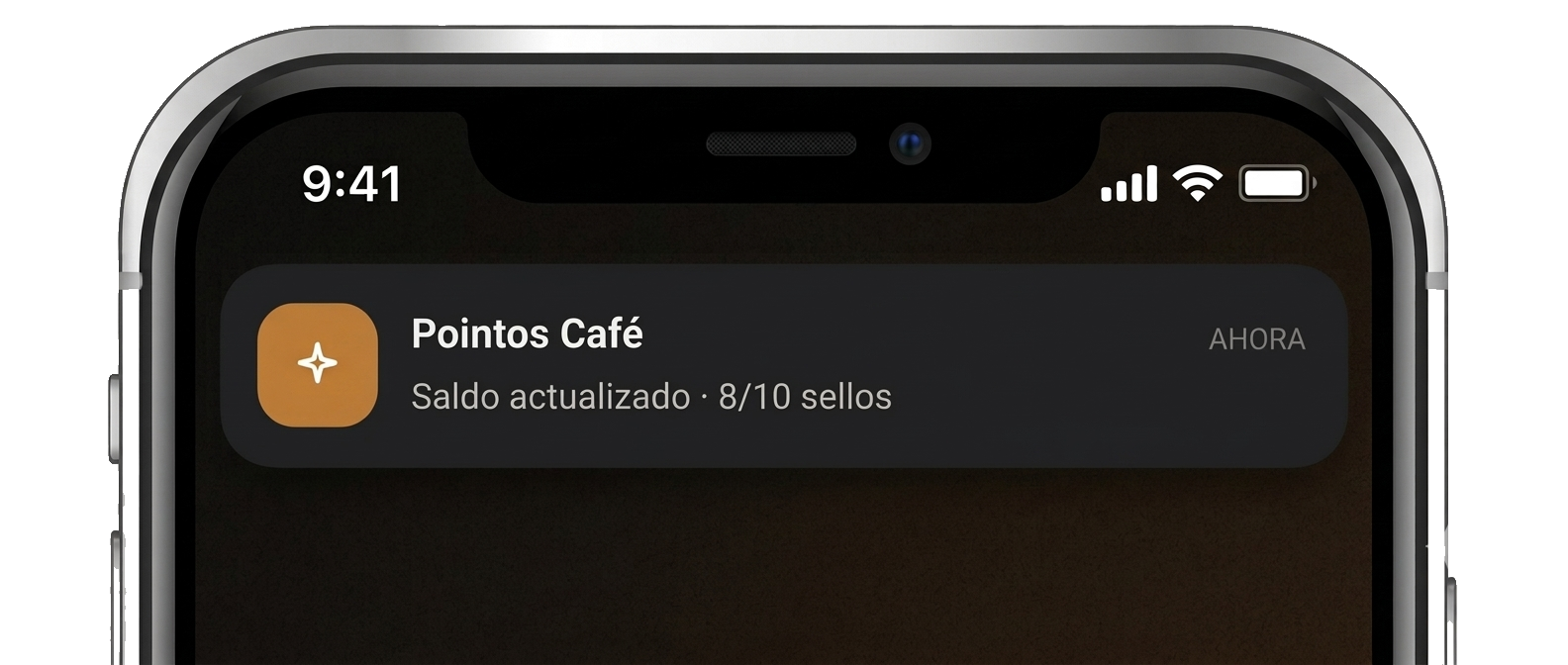 Notificación de cumpleaños con premio en la Wallet